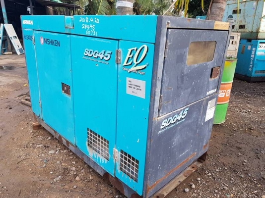 SDG45S EQ- เครื่องกำเนิดไฟฟ้า Airman ขนาด 37/45kva. มือสอง นำเข้าจากญี่ปุ่น by OEK 098-5625920
