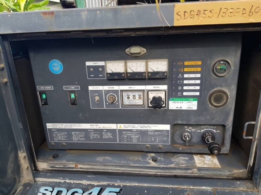 SDG45S EQ- เครื่องกำเนิดไฟฟ้า Airman ขนาด 37/45kva. มือสอง นำเข้าจากญี่ปุ่น by OEK 098-5625920
