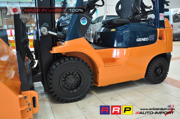 ขายรถโฟล์คลิฟท์มือสอง TOYOTA รุ่น 7FG15-19855 นำเข้าจากประเทศญี่ปุ่น 100\% ไม่เคยใช้งานในไทย ขายรถโฟล์คลิฟท์มือสอง TOYOTA รุ่น 7FG15-19855 นำเข้าจากประเทศญี่ปุ่น 100\% ไม่เคยใช้งานในไทย