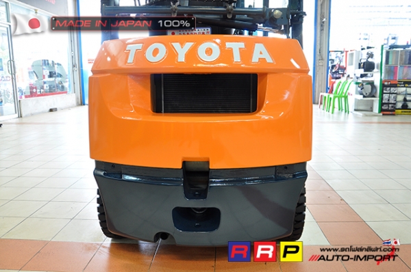 ขายรถโฟล์คลิฟท์มือสอง TOYOTA รุ่น 7FG15-19855 นำเข้าจากประเทศญี่ปุ่น 100\% ไม่เคยใช้งานในไทย ขายรถโฟล์คลิฟท์มือสอง TOYOTA รุ่น 7FG15-19855 นำเข้าจากประเทศญี่ปุ่น 100\% ไม่เคยใช้งานในไทย