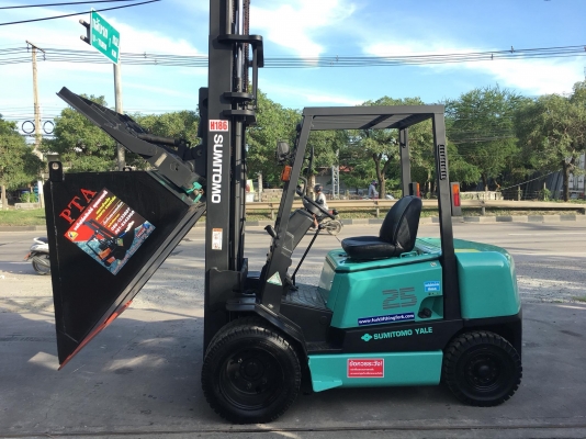 ขายรถตักยางพาราตักทะลายปาล์ม