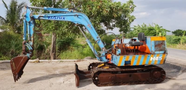 ขายด่วนรถแบคโฮฮิตาชีH45เทียบเท่าPC50เครื่อง4สูบปั่มแรงรถนอกเพิ่งนำเข้ามาใหม่ยังไม่เคยใช้งานในเมืองไทยเลย
