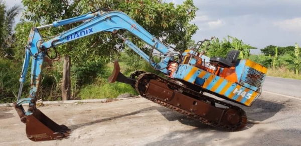 ขายด่วนรถแบคโฮฮิตาชีH45เทียบเท่าPC50เครื่อง4สูบปั่มแรงรถนอกเพิ่งนำเข้ามาใหม่ยังไม่เคยใช้งานในเมืองไทยเลย