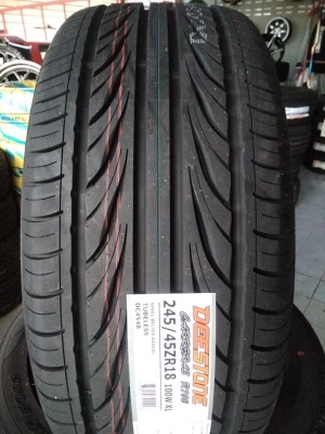 ยางใหม่ดีสโตน 245-45-18 ปี 18 เส้นละ 2600 บาท