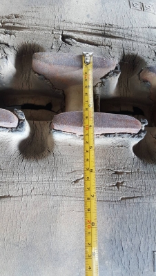 ขายแทรคยางมือสองสภาพ80\% ขนาดยาง  450x14.2x41 ข้อ เหมาะสำหรับ รถขุดขนาด6 ตัน เช่น PC60/CAT70 /SH60 สภาพสวยพร้อมใช้