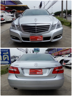 BENZ E250 1.8 CGI W212 BlueEFFICIENCY AT ปี 2011 โทร 062-991-6649 ดาวออโต้เบสท์