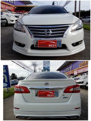 NISSAN SYLPHY 1.6 E CNG AT ปี2015 โทร 062-991-6649 ดาวออโต้เบสท์