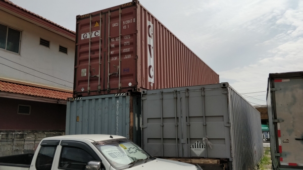 **ขายตู้คอนเทนเนอร์ขนาด 40' HC มี 3 ตู้ ของอยู่หน้าประตู 4 ลาดกระบัง***