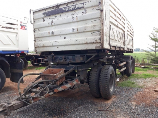 ขายลูกพ่วง2เพลา ดั้มสามมิตร ปี51