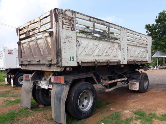 ขายลูกพ่วง2เพลา ดั้มสามมิตร ปี51