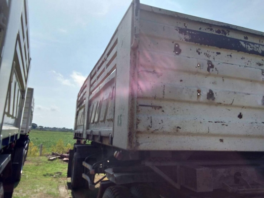 ขายลูกพ่วง2เพลา ดั้มสามมิตร ปี51