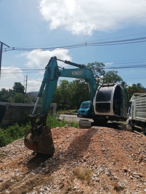 โกเบลโก้ SK 60-6 ไฟฟ้าครบเอกสารอินวอยเอวพึ่งเปลี่ยนมาใหม่ ล่างดีราคา 580,000 ต่อรองรถชุมพร