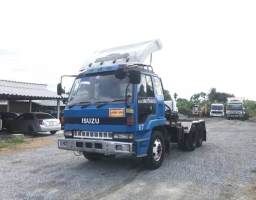 ขาย 295,000 สิบล้อหัวลาก ISUZU ROCKY 320 แรง 1เพลา เครื่อง 10PD1-320 หัวบาง ยางดี คัสชีสวย เอกสารเล่