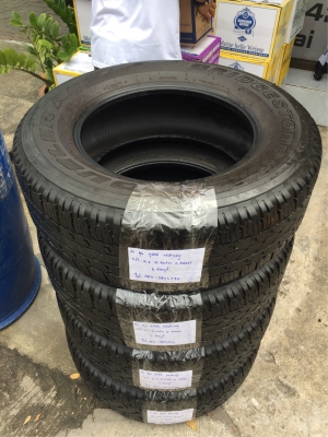 ยาง Bridgestone 265 65 17 ปี17 ดอกเต็ม ใช้ยาว ราคาไม่แพง