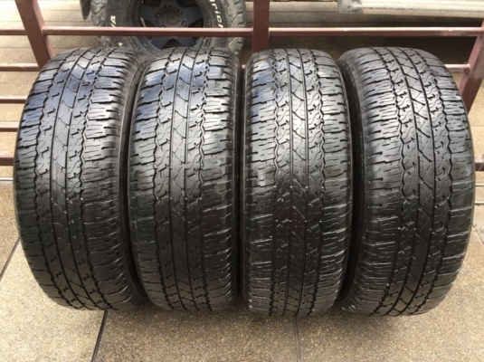 ยาง Bridgestone 265 65 17 ปี17 ดอกเต็ม ใช้ยาว ราคาไม่แพง
