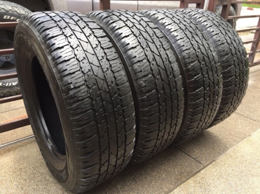 ยาง Bridgestone 265 65 17 ปี17 ดอกเต็ม ใช้ยาว ราคาไม่แพง