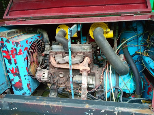 ปั้มลมสนาม เครื่องติดดี