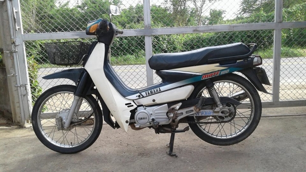 ขาย Yamaha Mate100 เล่มพร้อมชุดโอนลอยเครื่องเดิมแห้งสีเดิมโรงงาน ภาษีขาดเกิน ขาย 3900 B.