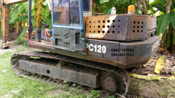 ขาย!! >>> Komatsu Pc120 รุ่น 3 ใช้งานได้ เอกสารใบซื้อขาย <<< เบอร์ติดต่อ 098-7155789 086-4631102
