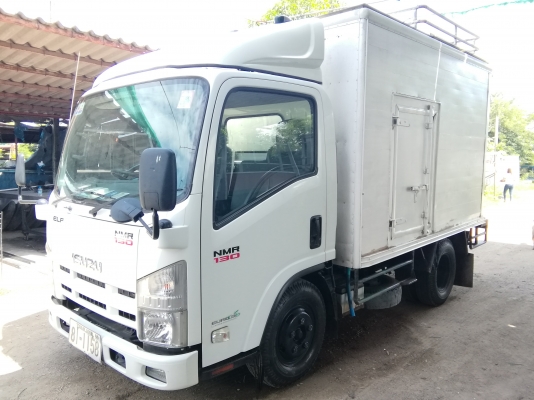 6 ล้อสั้น (ตู้สแตนเลส) *EURO.3* ISUZU NMR 130 แรงม้า *คอมมอนเรว* รถสวยเดิมทั้งคัน *รถห้างแท้* ปี58* 