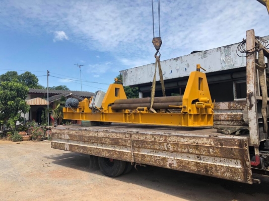 >ขาย เครื่องม้วนเหล็กแผ่น หน้ากว้าง 8 ฟุต ลูกกลิ้งบน 10&rdquo; ล่าง 6&rdquo; ยาว 260 cm ออปชั่นลูกล่างถ่างได้