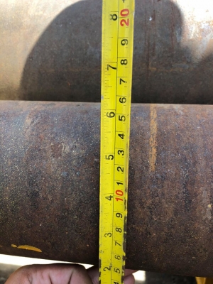 >ขาย เครื่องม้วนเหล็กแผ่น หน้ากว้าง 8 ฟุต ลูกกลิ้งบน 10&rdquo; ล่าง 6&rdquo; ยาว 260 cm ออปชั่นลูกล่างถ่างได้