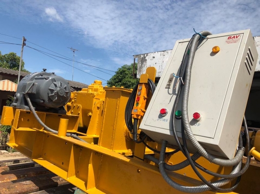 >ขาย เครื่องม้วนเหล็กแผ่น หน้ากว้าง 8 ฟุต ลูกกลิ้งบน 10&rdquo; ล่าง 6&rdquo; ยาว 260 cm ออปชั่นลูกล่างถ่างได้