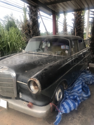 ขายด่วน รถเก๋งโบราณ benz220หางปลา วางเครืองเจ ขายตามสภาพ  มีทะเบียน ขาย 90000 บาท