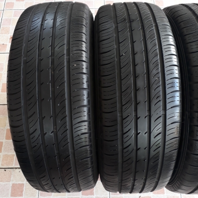 ขายยาง DUNLOP T1 195-60-15 ปี16 สวยๆ 1ชุด
