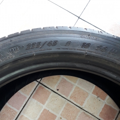 ขายยาง MICHELIN PS3 235-45-18 ปี16 สวยๆ 2คู่
