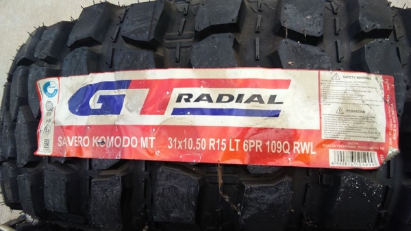 ยางมัท GT.KOMODO 31/10.5/15
