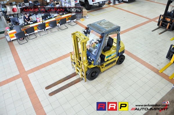 ขายรถโฟล์คลิฟท์มือสอง KOMATSU รุ่น FG20-11-466753 นำเข้าจากประเทศญี่ปุ่น 100\% ไม่เคยใช้งานในไทย