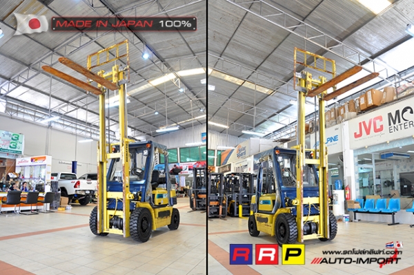 ขายรถโฟล์คลิฟท์มือสอง KOMATSU รุ่น FG20-11-466753 นำเข้าจากประเทศญี่ปุ่น 100\% ไม่เคยใช้งานในไทย