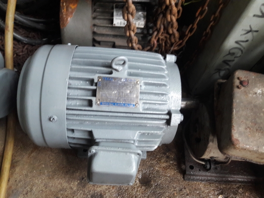 ขาย !! มอเตอร์.TECO.ขนาด5แรง3สาย.รอบ1460.พร้อมใช้