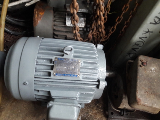 ขาย !! มอเตอร์.TECO.ขนาด5แรง3สาย.รอบ1460.พร้อมใช้
