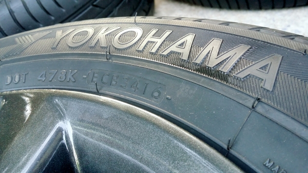 ล้อแม็กฮอนด้า ขอบ16 4รู100 พร้อมยางโยโกฮาม่า ปลายปี16