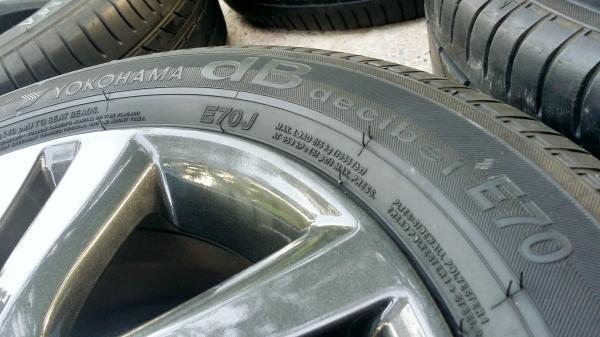 ล้อแม็กฮอนด้า ขอบ16 4รู100 พร้อมยางโยโกฮาม่า ปลายปี16