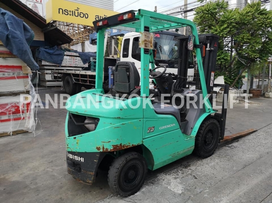 โฟล์คลิฟท์มิตซูแกรนเดีย ดีเซล2.5ตัน เกรดA รถปี2013 ใช้งานมาเพียง3840ชั่วโมง
