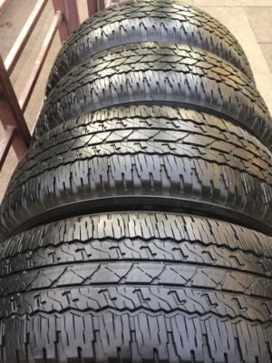 ยาง Bridgestone 265 65 17 ปี17 ดอกเต็ม ใช้ยาว ราคาไม่แพง
