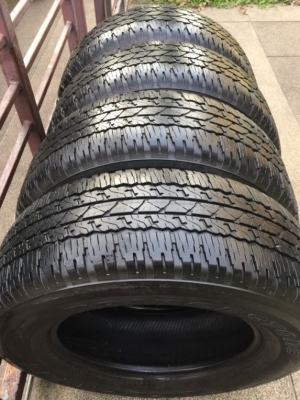 ยาง Bridgestone 265 65 17 ปี17 ดอกเต็ม ใช้ยาว ราคาไม่แพง