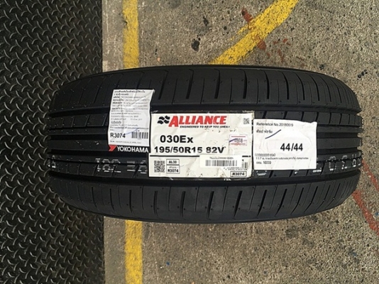 ALLIANCE 030Ex 195/50R15 ยางญี่ปุ่น เส้นละ 2,250 บาท