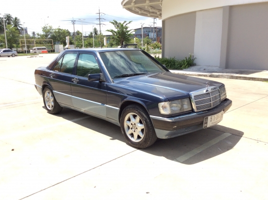 ขายรถ Benz 190 ปี92 เครื่องโตโยต้า 3S 2.0 ออโต้ แก๊สหัวฉีด+น้ำมัน ไฟฟ้าทั้งคัน เบาะสวยเดิม แอร์เย็น ตัวถังเดิมๆ แม็ก15&rdquo;ยางใหม่ปี2016 รถขับขี่ดีมาก ภาษี61