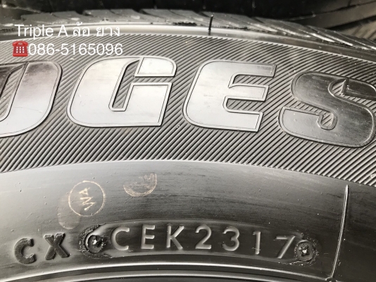 ล้อแม็ก ISUZU X-Series ขอบ 16 พร้อมยาง Bridgestone 215-70-16 ปี 17 ดอกเต็มๆ มีตุ่มลาง