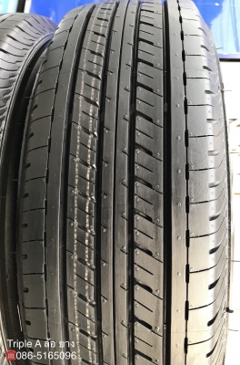 ล้อแม็กพร้อมยางป้ายแดง ISUZU Blue Power (ลายดาว) ขอบ16 Bridgestone 215-70-16 ปี 18 ตุ่มอลัง เส้นสีชัดๆ