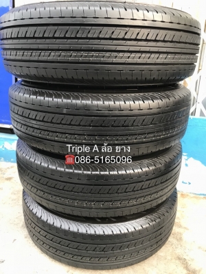 ล้อแม็กพร้อมยางป้ายแดง ISUZU Blue Power (ลายดาว) ขอบ16 Bridgestone 215-70-16 ปี 18 ตุ่มอลัง เส้นสีชัดๆ