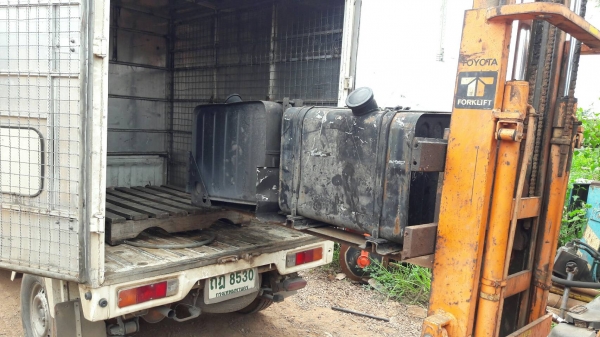 ขอบคุณลูกค้าขาประจำ จากราชบุรีมากครับ มาอุดหนุน ถังน้ำมัน รถบรรทุก ของเราไปอีก 2 ถัง สนใจโทร 081 6221299 นะครับ