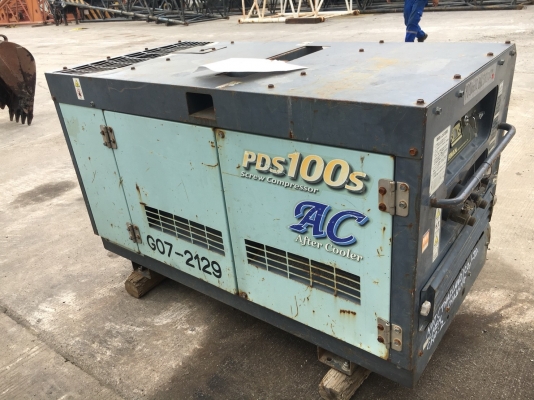 Airman PDS100SC : 100CFM ชั่วโมงน้อย เครื่องปั๊มลม นำเข้าจากญี่ปุ่น โทร. 080-6565422 (หนิง)