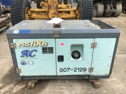 Airman PDS100SC : 100CFM ชั่วโมงน้อย เครื่องปั๊มลม นำเข้าจากญี่ปุ่น โทร. 080-6565422 (หนิง)