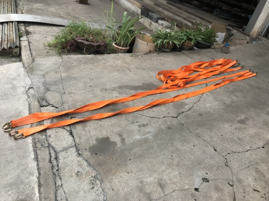 ขายเชือกลาก ดึง ยก มีตะขอเกี่ยว ยาว 3เมตร ใช้งานครั้งเดียว มี 10เส้น ราคาเส้นละ 400บาทพร้อมส่ง