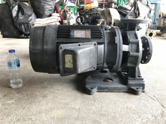 ขายปั๊มน้ำหอยโข่ง Ebara 80x65FSH พร้อมชนมอเตอร์ 15HP. 380V 2800rpm. made in Japan ใบพัดทองเหลือง ขนาดเข้า 3นิ้ว ออก 2.5นิ้ว สภาพสวยใหม่มาก หมุนนิ่ม พร้อมใช้งาน มี 2ตัวครับ ราคาตัวละ 17,500 บาท